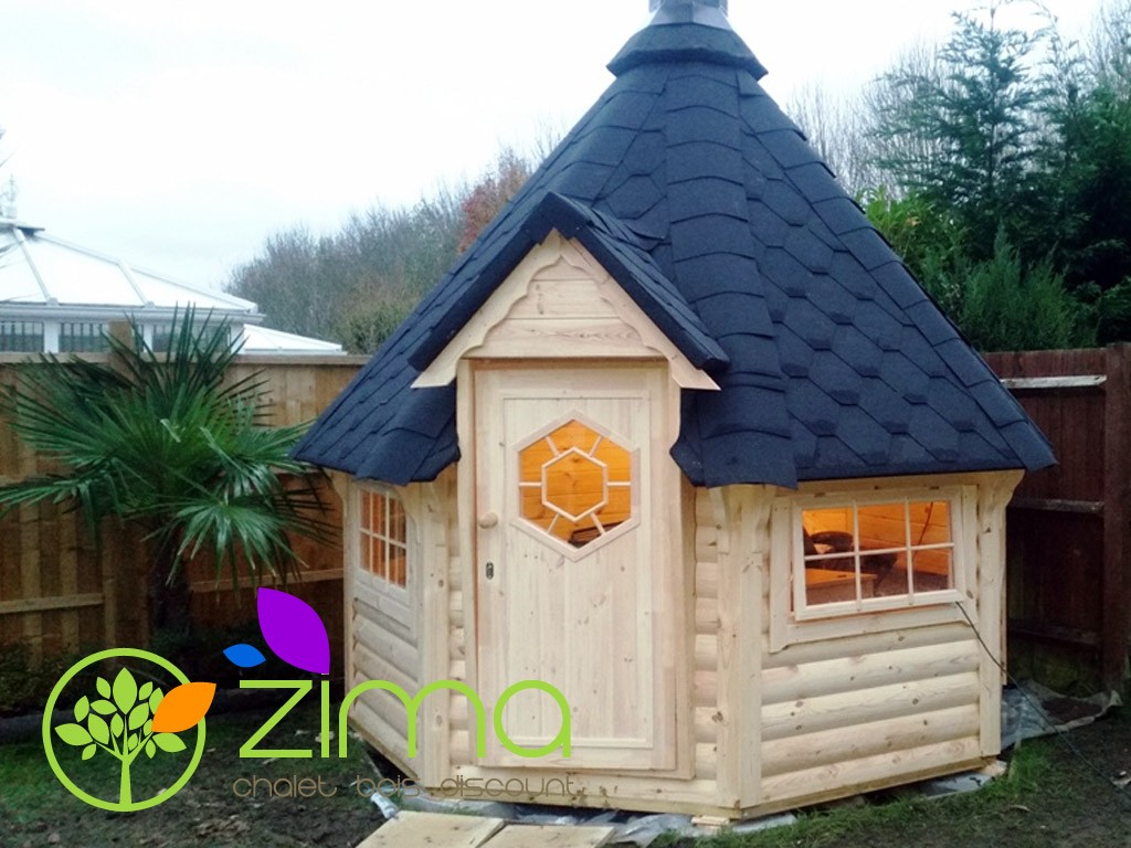 kotaroページ Kota Grill 6.9m² - Chalet bois discount