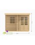 Abri de jardin Moderne 9m²