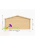 Abris de jardin Liverpool 20m²