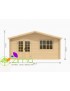 Abris de jardin Liverpool 20m²