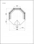 Chalet Kota Grill 16,6 m² ouvert